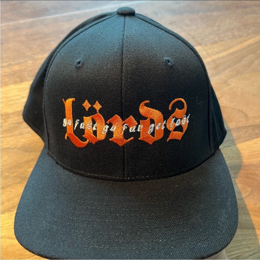 Lords Snap Back Cap Black Adjustable NWOT